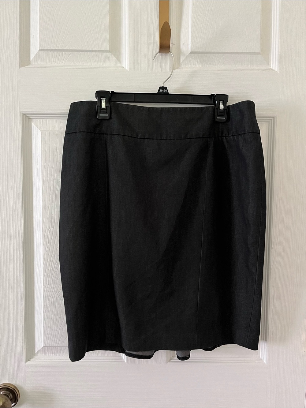 Sharagano Studio Black Tailored Pencil Skirt